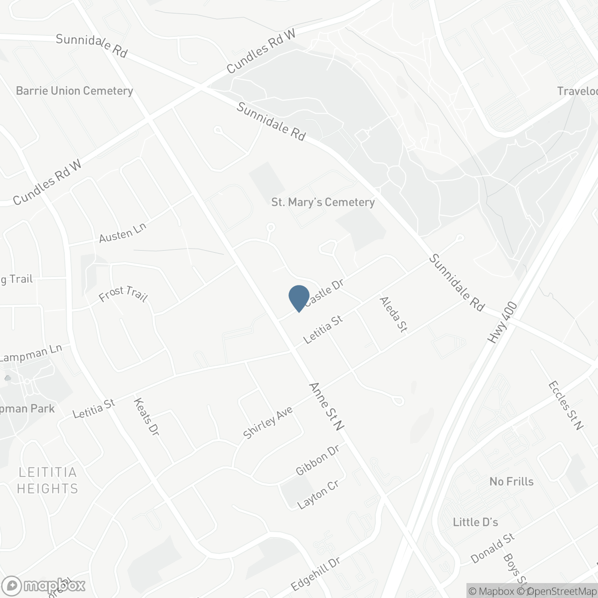 38 CASTLE DRIVE, Barrie, Ontario L4N 1R1
